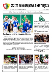 Gazeta Samorządowa gminy Nędza nr 7/2019