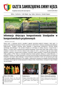 Gazeta Samorządowa gminy Nędza nr 11/2019 